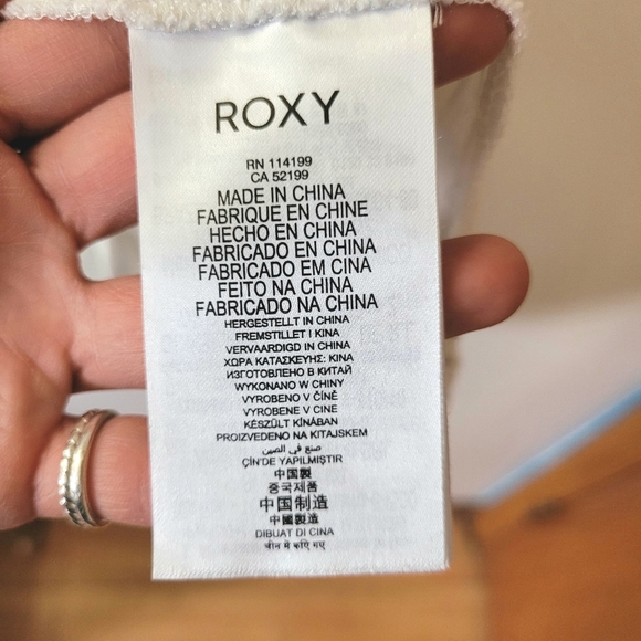 Roxy White Beach Dress Cover-up - Picture 5 of 5